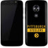 NFL Pittsburgh Steelers Black Performance Series Moto E5 Play Skin